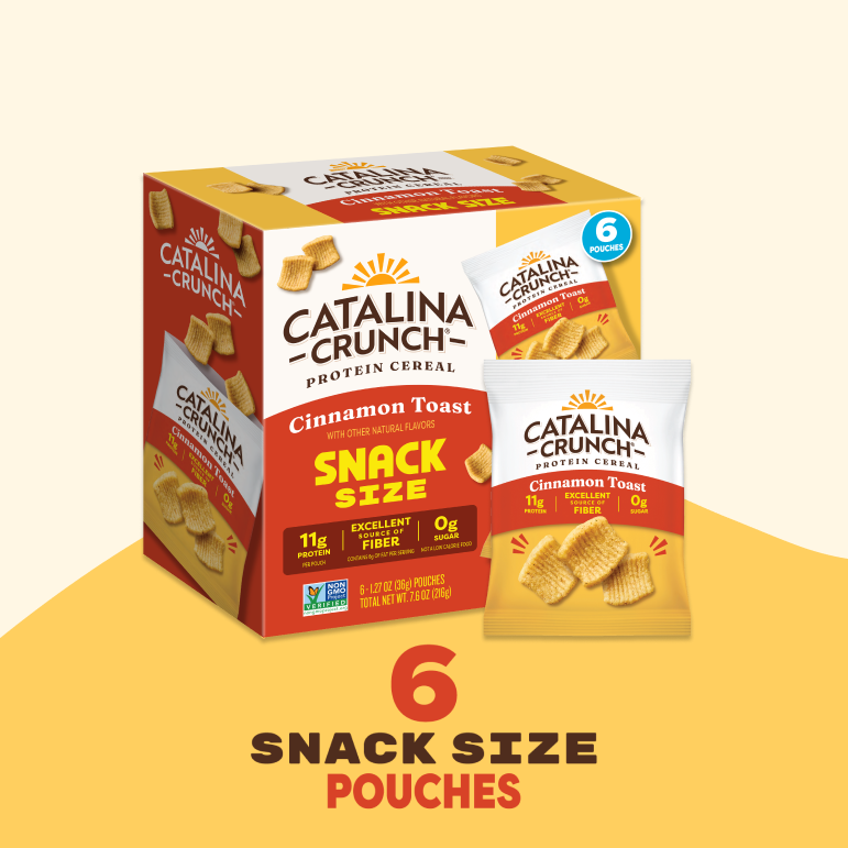 Cinnamon Toast Snack Size Cereal Multipack - Airy Deluxe Multipack Curation